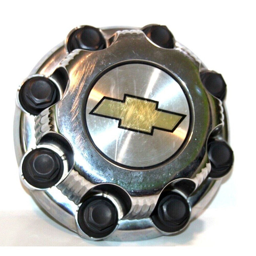 GM Chevy Silver Plated 8 Lug Center Cap 1503 9488 9489 Factory OEM
